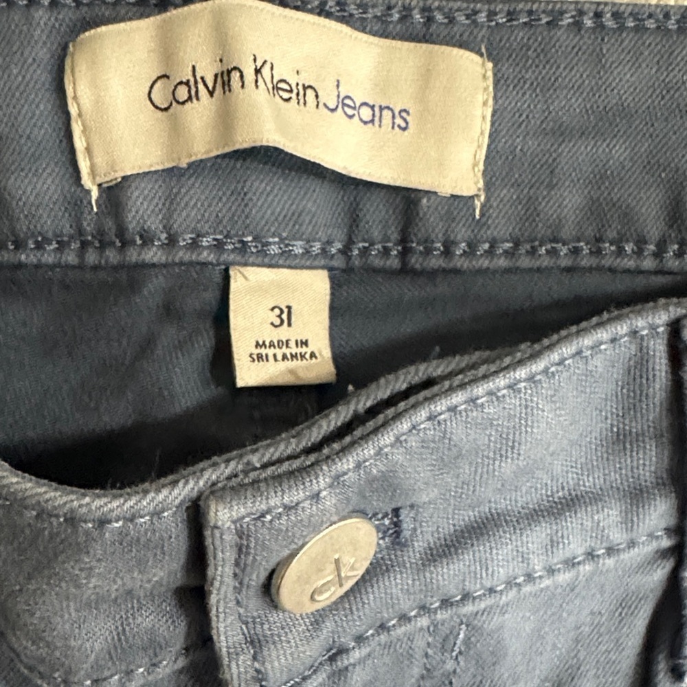 Calvin Klein High Rise Skinny Ankle Pants.  Sz 31 - Picture 7 of 10